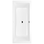 2x Rechthoekig bad inbouw 180×80 cm, Villeroy & Boch, Newo, wit alpine